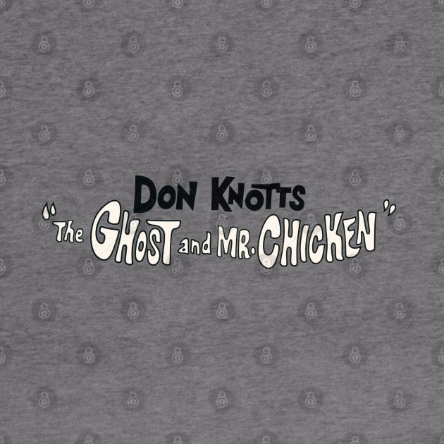 The Ghost and Mr. Chicken Logo by MovieFunTime